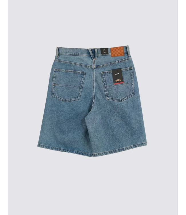 VANS VANS - CHECK-5 BAGGY DENIM SHORT (STONEWASH BLUE)