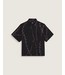 VANS VANS - VAN DOREN PRINTED CAMP SHIRT (BLACK)