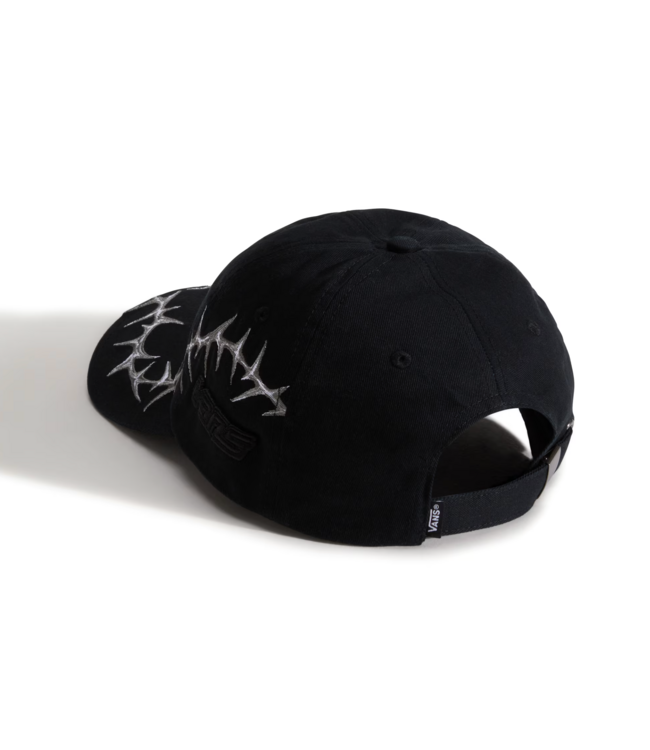 VANS VANS - THORN CURVED BILL JOCKEY STRAPBACK (BLACK)