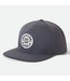 BRIXTON BRIXTON - OATH III SNAPBACK CAP (FUTURE GREY)