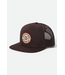 BRIXTON BRIXTON - OATH MP TRUCKER CAP (CHOCOLATE/ CHOCOLATE)