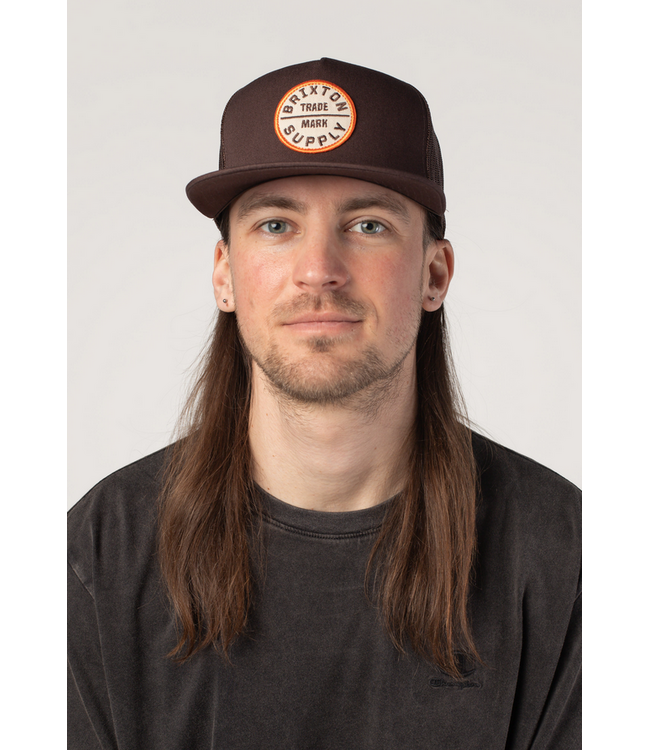 BRIXTON BRIXTON - OATH MP TRUCKER CAP (CHOCOLATE/ CHOCOLATE)