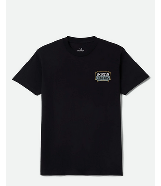 BRIXTON BRIXTON - PILLAR TEE (BLACK)