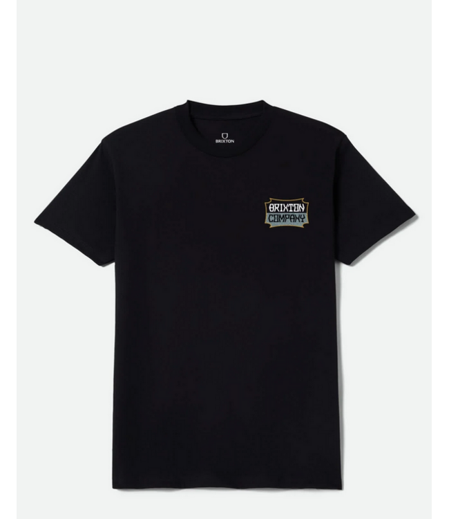 BRIXTON BRIXTON - T-SHIRT PILLAR (NOIR)