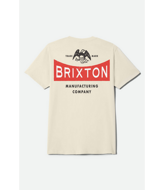 BRIXTON BRIXTON - T-SHIRT PINNACLE (CRÈME)