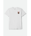 BRIXTON BRIXTON - GETAWAY TEE (WHITE)