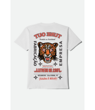 BRIXTON BRIXTON - GETAWAY TEE (WHITE)