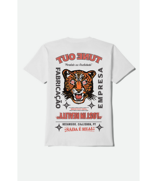 BRIXTON BRIXTON - GETAWAY TEE (WHITE)