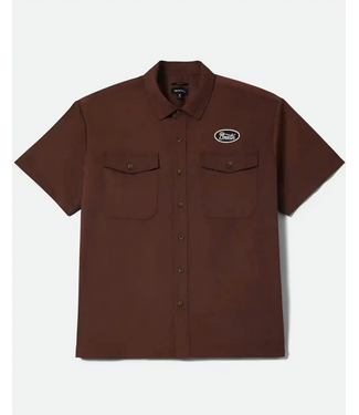 BRIXTON BRIXTON - BUILDERS OLSON WOVEN (CHOCOLATE)