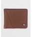 VOLCOM VOLCOM - PAY-A-PAL LEATHER BIFOLD WALLET