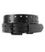 VOLCOM VOLCOM - TWO SPIKE LEATHER BELT (BLACK)