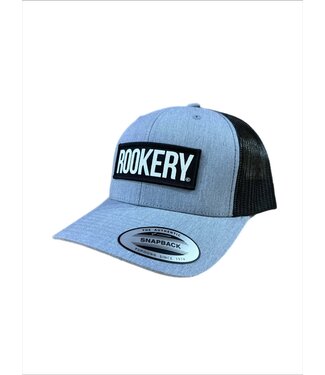 ROOKERY ROOKERY - BLOCK CASQUETTE TRUCKER (GRIS CHINÉ/NOIR)