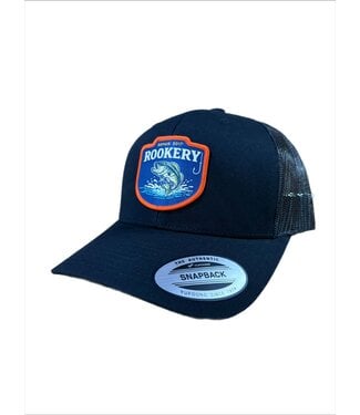 ROOKERY ROOKERY - BASS TRUCKER CAP (BLACK)