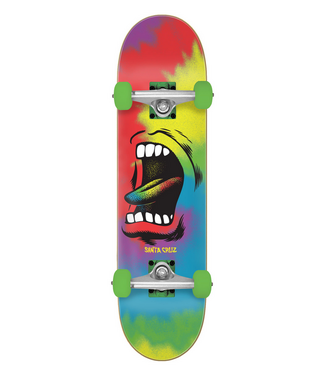 SANTA CRUZ SANTA CRUZ - BIG MOUTH TIE DYE 8" COMPLETE