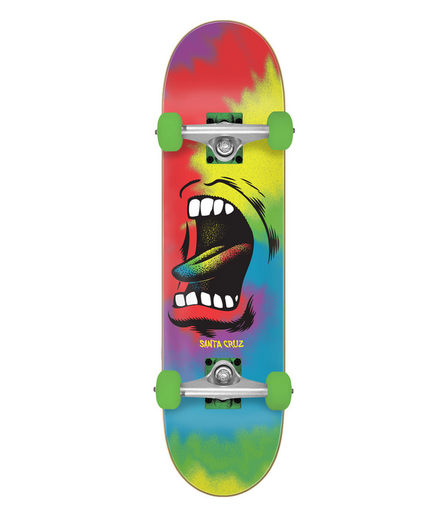 SANTA CRUZ SANTA CRUZ - BIG MOUTH TIE DYE 8" COMPLETE
