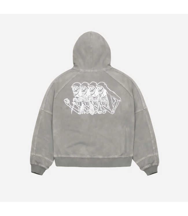 JACKER JACKER - SKELETON JACKET (GREY)