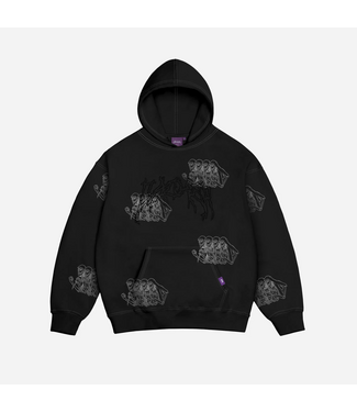 JACKER JACKER - SKELETON HOODIE (BLACK)