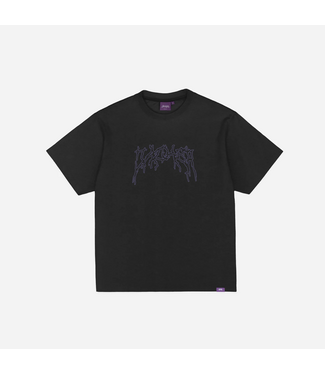 JACKER JACKER - SKELETON GARMENT DYE TEE (BLACK)