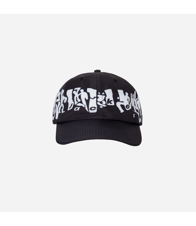 JACKER JACKER - MIRROR MAZE NYLON STRAPBACK CAP (BLACK)