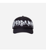 JACKER JACKER - MIRROR MAZE NYLON STRAPBACK CAP (BLACK)