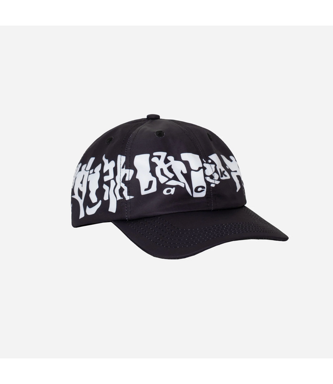 JACKER JACKER - MIRROR MAZE NYLON STRAPBACK CAP (BLACK)