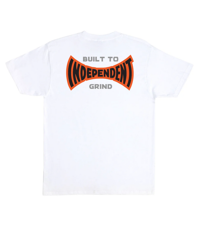 INDEPENDENT INDEPENDENT - BUILT TO GRIND SPAN TEE (WHITE)