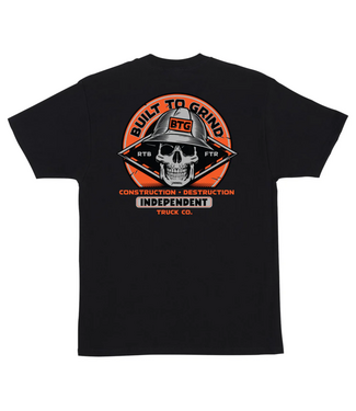 INDEPENDENT INDEPENDENT - BUILT TO GRIND HARD HEAD TEE (BLACK)
