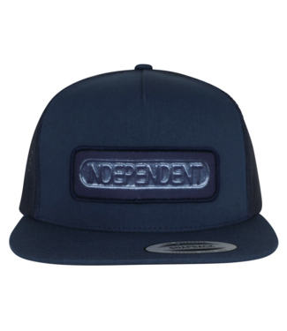 INDEPENDENT INDEPENDENT - SAND CAST TRUCKER CAP (NAVY)
