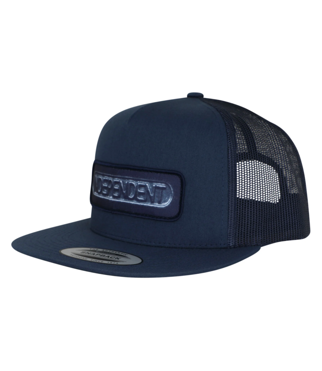 INDEPENDENT INDEPENDENT - SAND CAST TRUCKER CAP (NAVY)