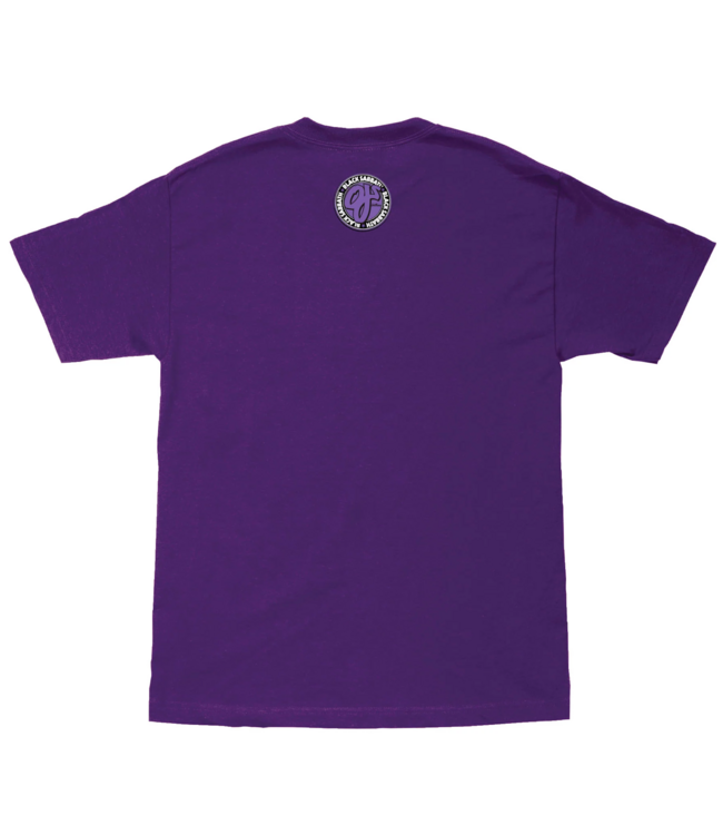 OJ OJ WHEELS - BLACK SABBATH PARANOID WITCH TEE (PURPLE)