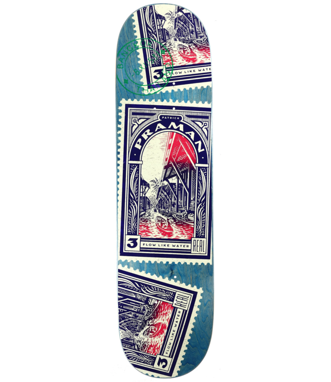 REAL SKATEBOARDS REAL - PRAMAN AIR MAIL 8.25" DECK