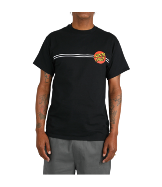 SANTA CRUZ SANTA CRUZ - CLASSIC DOT TEE (BLACK)