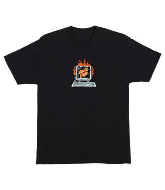 SANTA CRUZ SANTA CRUZ - SELF DESTRUCT TEE (BLACK)