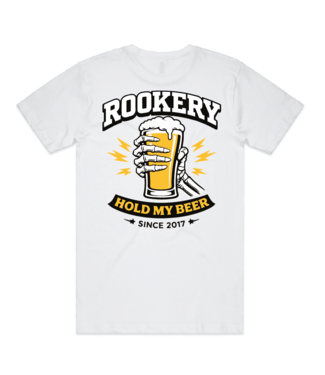 ROOKERY ROOKERY - TIENS MA BIERE T-SHIRT (BLANC)