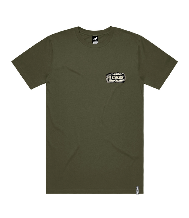 ROOKERY ROOKERY - SMASHIN' T-SHIRT (ARMY)