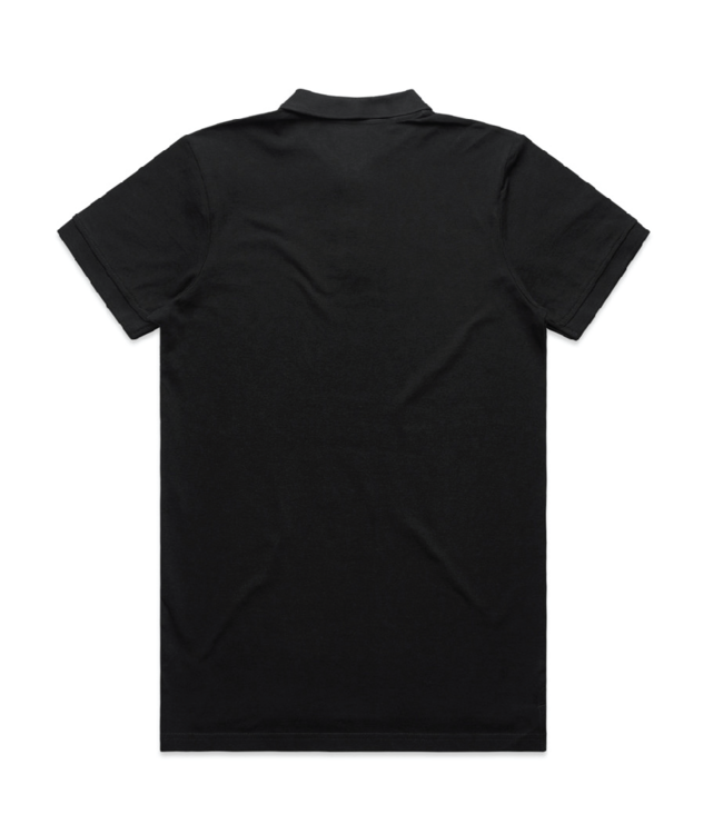 ROOKERY ROOKERY - SMALL LOGO PIQUE POLO (BLACK)