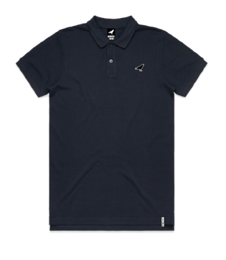 ROOKERY ROOKERY - SMALL LOGO PIQUE POLO (NAVY)
