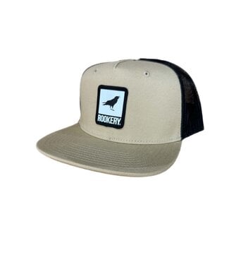 ROOKERY ROOKERY -  CORPO TRUCKER STOCK CAP (KHAKI/BLACK)