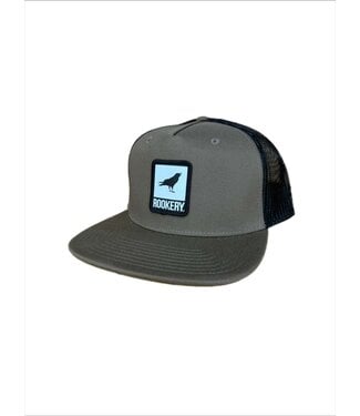 ROOKERY ROOKERY - CORPO TRUCKER FRAME CAP (WALNUT/BLACK)