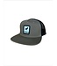 ROOKERY ROOKERY - CORPO TRUCKER FRAME CAP (WALNUT/BLACK)