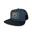 ROOKERY ROOKERY -  WORKWEAR TRUCKER FRAME CASQUETTE (CHARBON/NOIR)