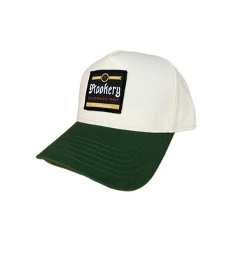 ROOKERY ROOKERY -  CASTLE FRAME CASQUETTE (NATUREL/VERT)