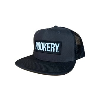 ROOKERY ROOKERY - BLOCK TRUCKER STOCK CASQUETTE (CHARBON/NOIR)