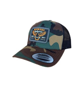 ROOKERY ROOKERY - WORKWEAR TRUCKER CASQUETTE (CAMO)