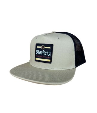 ROOKERY ROOKERY - CASTLE TRUCKER STOCK CASQUETTE (KHAKI/NOIR)