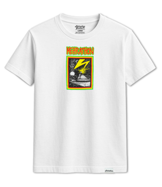 MEHRATHON - BANNED IN MTL TEE (WHITE)