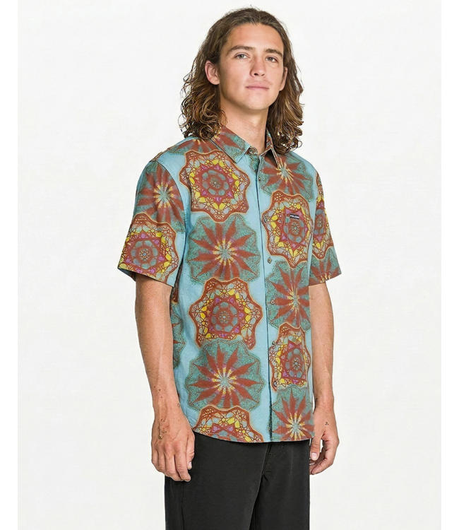 VOLCOM VOLCOM -STAR SHIELDS FA SHIRT (CASTLEROCK)