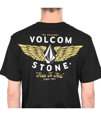 VOLCOM VOLCOM - HI FLYER TEE (WASHED BLACK)