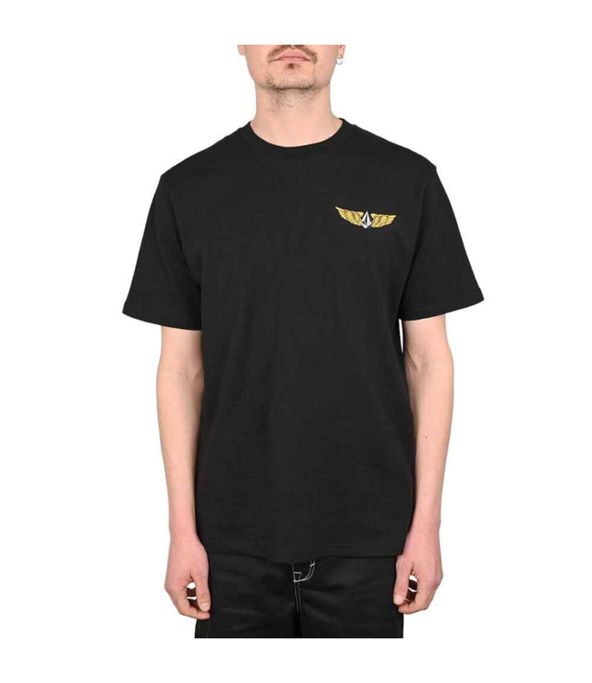 VOLCOM VOLCOM - HI FLYER TEE (WASHED BLACK)