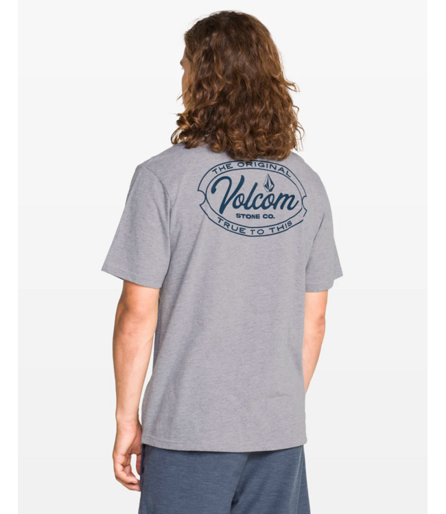 VOLCOM VOLCOM - GARAGED TEE (HEATHER GREY)